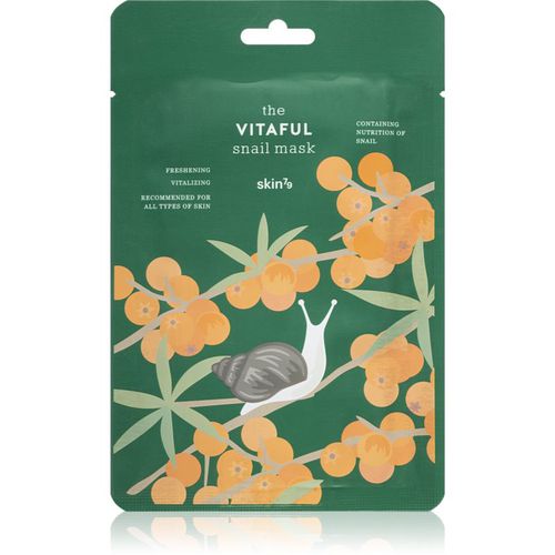 Snail The Vitaful Mascarilla de hoja antioxidante con extracto de baba de caracol 20 ml - Skin79 - Modalova