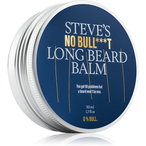 No Bull***t Long Beard Balm balsamo per barba 50 ml - Steve's - Modalova