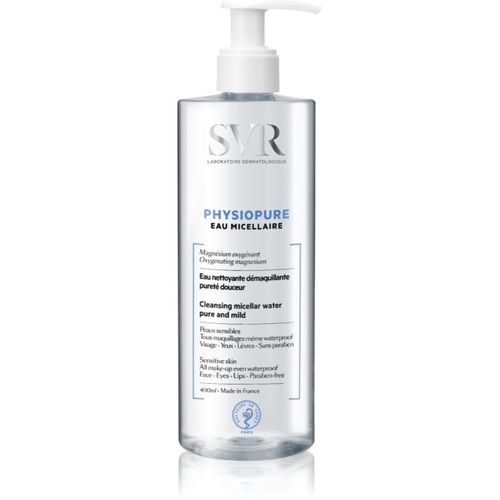 Physiopure agua micelar limpiadora suave para rostro y contorno de ojos 400 ml - SVR - Modalova