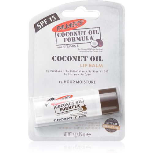 Face & Lip Coconut Oil Formula burrocacao idratante in stick SPF 15 4 g - Palmer’s - Modalova