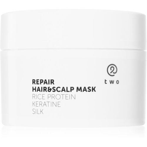 Repair Hair & Scalp Mask Regenerierende Maske für trockenes und beschädigtes Haar 200 ml - Two Cosmetics - Modalova