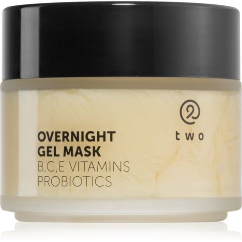Overnight Gel Mask maschera idratante e nutriente viso con probiotici 100 ml - two cosmetics - Modalova