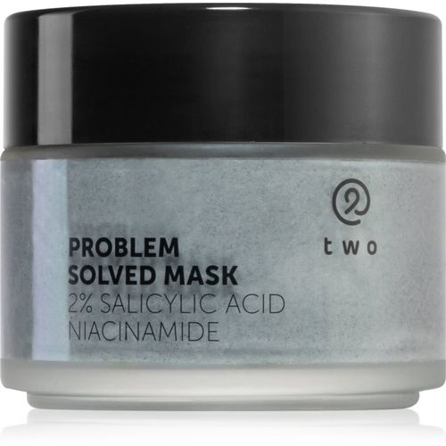 Problem Solved Mask mascarilla de arcilla con ácido salicílico 100 ml - Two Cosmetics - Modalova