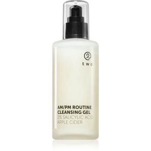 AM/PM Routine Cleansing gel detergente con acido salicilico 200 ml - two cosmetics - Modalova