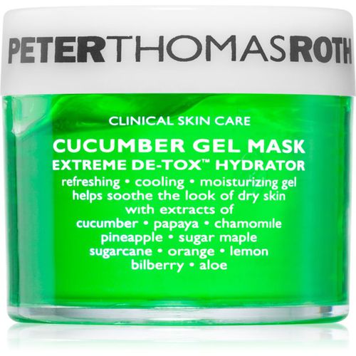 Cucumber De-Tox Gel Mask maschera in gel idratante per viso e contorno occhi 50 ml - Peter Thomas Roth - Modalova