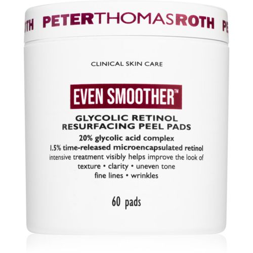 Even Smoother Glycolic Retinol Resurfacing Peel Pads dischetti esfolianti viso per la notte 1 caps - Peter Thomas Roth - Modalova