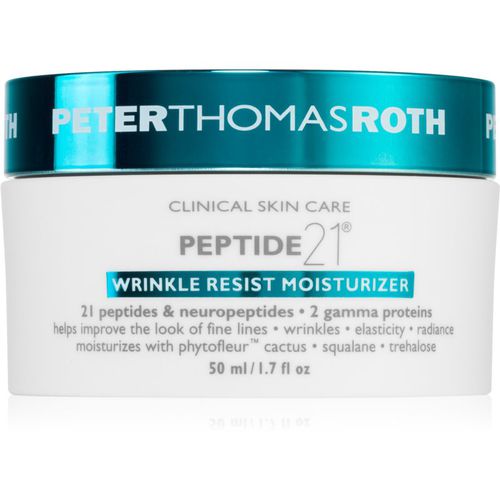 Peptide 21 Wrinkle Resist Moisturiser crema hidratante con efecto rejuvenecedor 50 ml - Peter Thomas Roth - Modalova