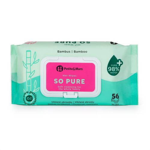 So Pure salviette umidificate per bambini 56 pz - Petite&Mars - Modalova