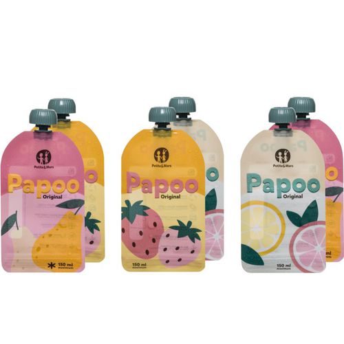 Papoo tasca per gli alimenti 6x150 ml - Petite&Mars - Modalova