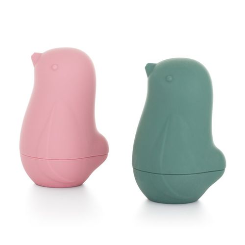 Love Birds giocattolo acquatico 6 m+ Rose Green 2 pz - Petite&Mars - Modalova