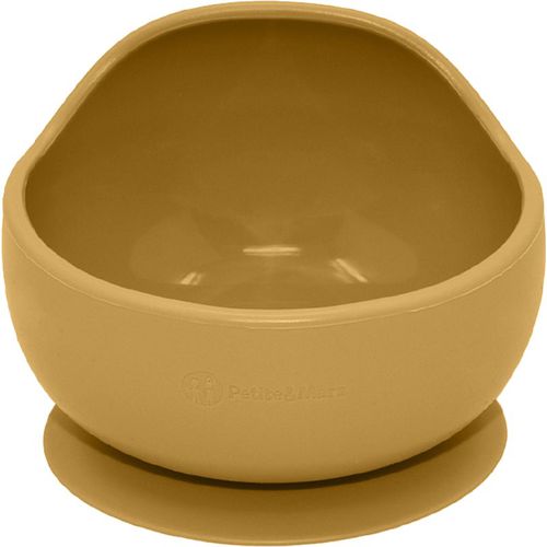 Take&Match Silicone Bowl bol con ventosa Intense Ochre 6 m+ 360 ml - Petite&Mars - Modalova