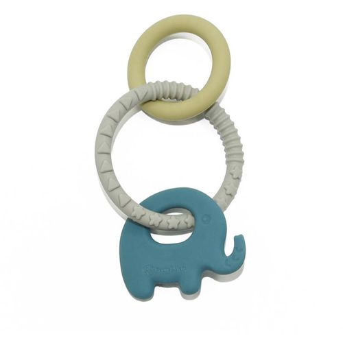 Silicone teether mordedor Elefi 0 m+ 1 ud - Petite&Mars - Modalova