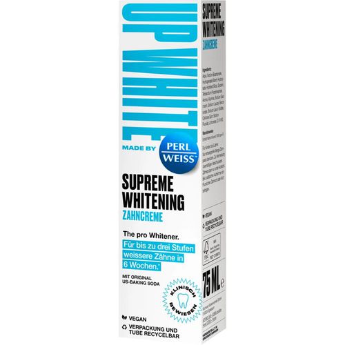 Up White Supreme Whitening dentifricio sbiancante 75 ml - Perl Weiss - Modalova