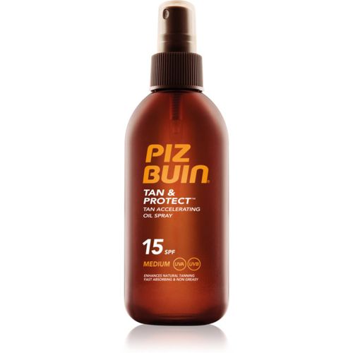 Tan & Protect aceite protector solar para acelerar el bronceado SPF 15 150 ml - Piz Buin - Modalova