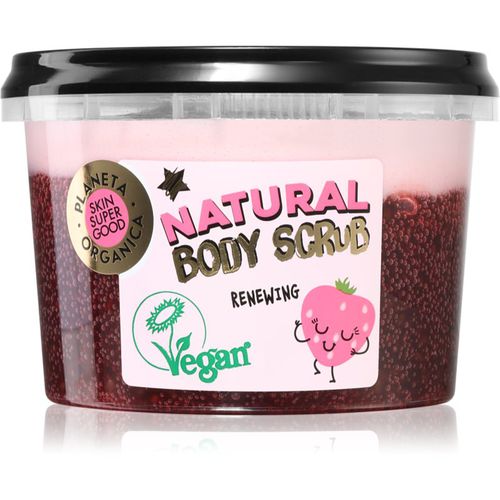 Organic Strawberry & Chia Seeds scrub corpo trattante 250 ml - Planeta Organica - Modalova