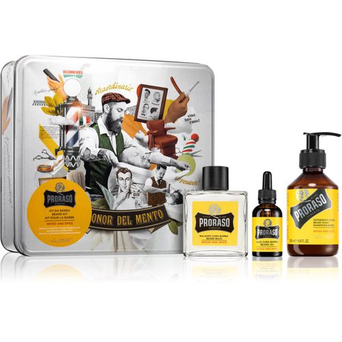 Set Beard Routine set para la barba Wood and Spice - Proraso - Modalova