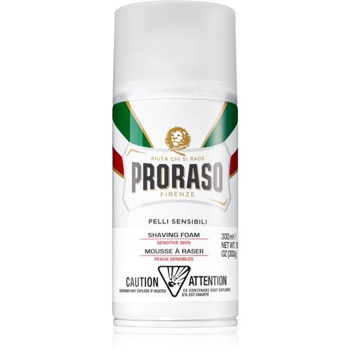 White espuma de afeitar para pieles sensibles 300 ml - Proraso - Modalova