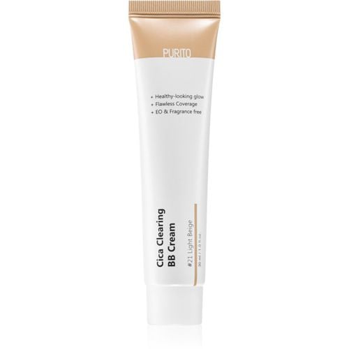 Cica Clearing BB Cream mit UVA und UVB Filter Farbton 21 Light Beige 30 ml - Purito - Modalova