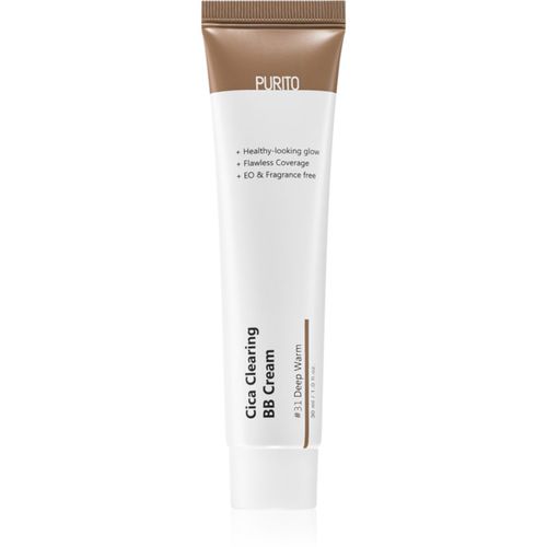 Cica Clearing BB cream con filtri UVA e UVB colore 31 Deep Warm 30 ml - Purito - Modalova