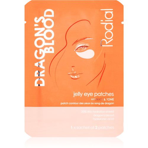 Dragon's Blood Jelly Eye Patches mascarilla de hidrogel para contorno de ojos para hidratar y tensar la piel 4x2 ud - Rodial - Modalova