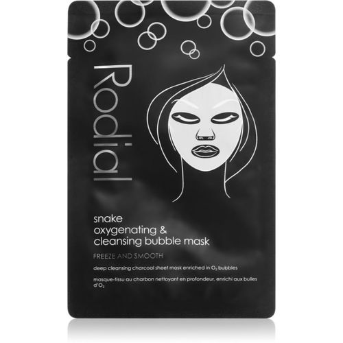 Snake Oxyganating & cleansing bubble mask mascarilla facial de carbón activo para limpiar y desintoxicar la piel 1 ud - Rodial - Modalova