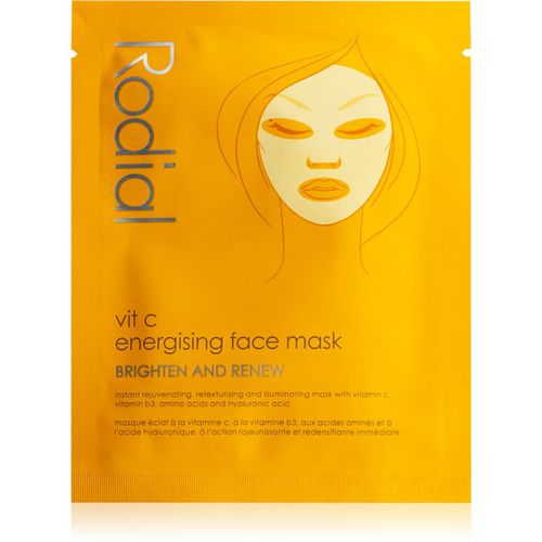 Vit C Energising Face Mask Máscara de tejido para iluminar y dar vitalidad a la piel con vitamina C 20 ml - Rodial - Modalova