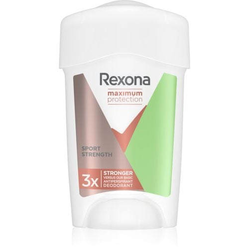 Maximum Protection Sport Strength antitranspirante en crema 45 ml - Rexona - Modalova