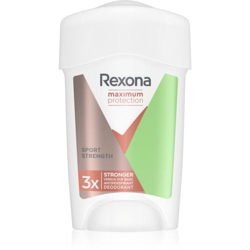 Maximum Protection Sport Strength antitraspirante in crema 45 ml - Rexona - Modalova