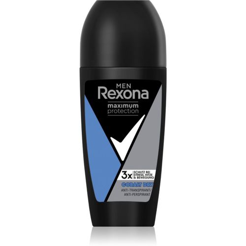 Men Maximum Protection Antitranspirant Deoroller Cobalt Dry 50 ml - Rexona - Modalova