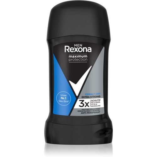 Men Maximum Protection antitranspirante en barra Cobalt Dry 50 ml - Rexona - Modalova