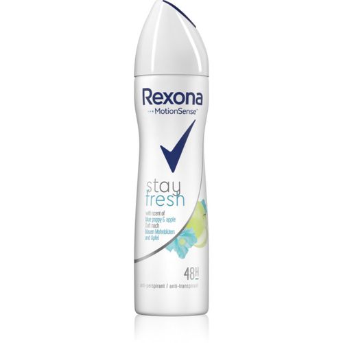 Stay Fresh Blue Poppy & Apple antitranspirante en spray 48h 150 ml - Rexona - Modalova