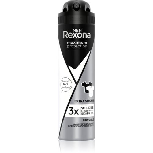 Maximum Protection Invisible antitraspirante contro la sudorazione eccessiva per uomo Extra Strong 150 ml - Rexona - Modalova