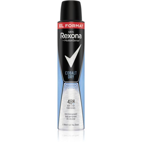 Men Maximum Protection antitranspirante en spray para hombre XL Cobalt Dry 200 ml - Rexona - Modalova