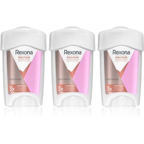 Maximum Protection Confidence crema antitraspirante er ridurre la sudorazione eccessiva (confezione conveniente) - Rexona - Modalova