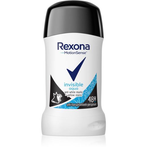 Invisible Antiperspirant Antiperspirant Aqua 40 ml - Rexona - Modalova