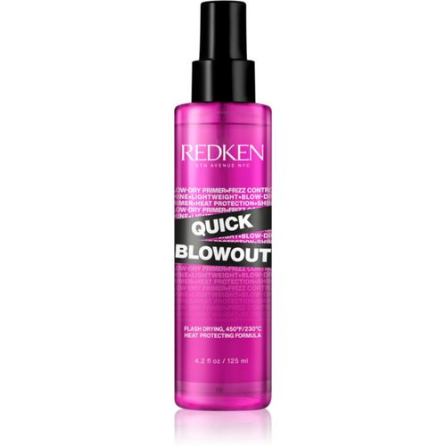 Quick Blowout Hitzeschutzspray für Behandlungen mit Haarglätter und Lockenstab für ein schnelleres Föhn-Styling 125 ml - Redken - Modalova