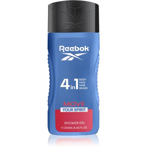 Move Your Spirit erfrischendes Duschgel 4 in 1 für Herren 250 ml - Reebok - Modalova