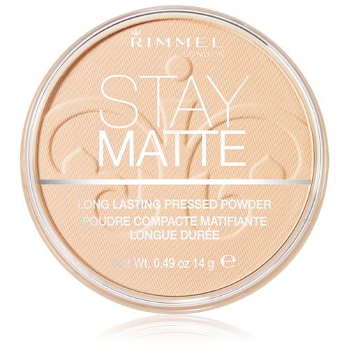 Stay Matte Puder Farbton 001 Transparent 14 g - Rimmel - Modalova