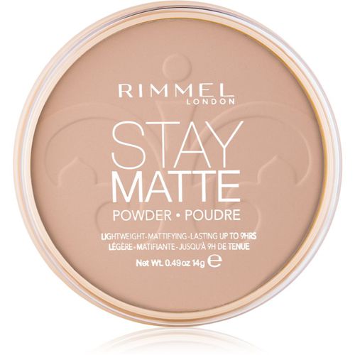 Stay Matte cipria colore 005 Silky Beige 14 g - Rimmel - Modalova