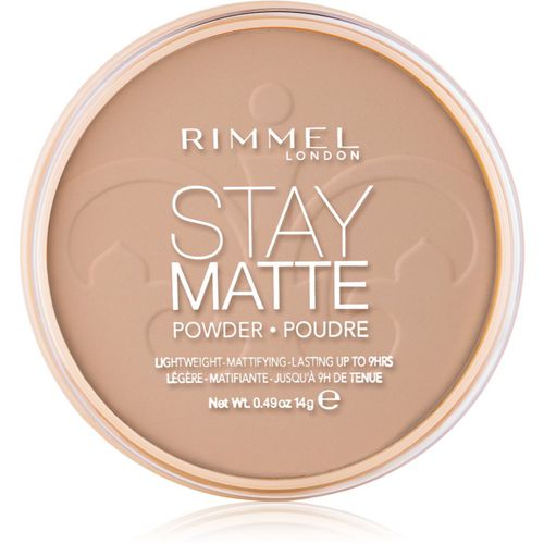 Stay Matte cipria colore 010 Warm Honey 14 g - Rimmel - Modalova