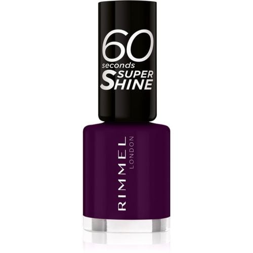 Seconds Super Shine esmalte de uñas tono 345 Black Cherries 8 ml - Rimmel - Modalova