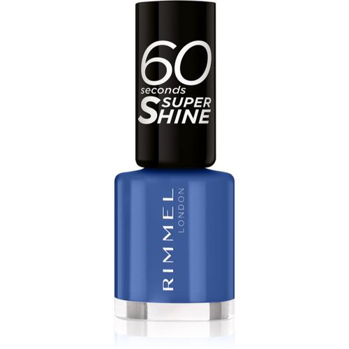 Seconds Super Shine smalto per unghie colore 828 Danny Boy Blue! 8 ml - Rimmel - Modalova