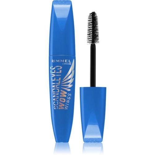 ScandalEyes WOW Wings máscara de pestañas a prueba de agua para curvar y dar volumen tono Black 12 ml - Rimmel - Modalova