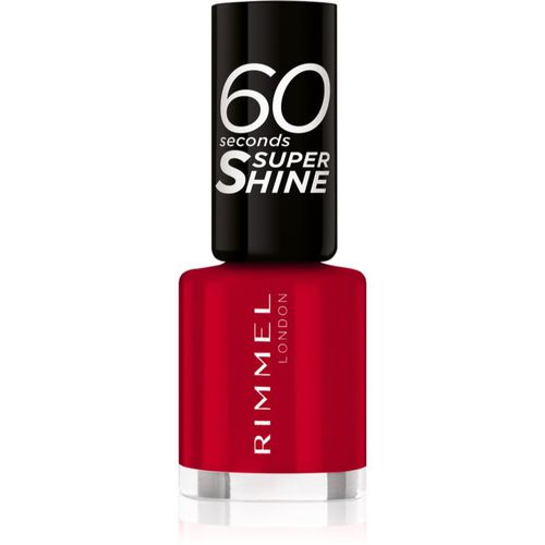 Seconds Super Shine esmalte de uñas tono 313 Feisty Red 8 ml - Rimmel - Modalova