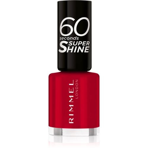 Seconds Super Shine smalto per unghie colore 313 Feisty Red 8 ml - Rimmel - Modalova