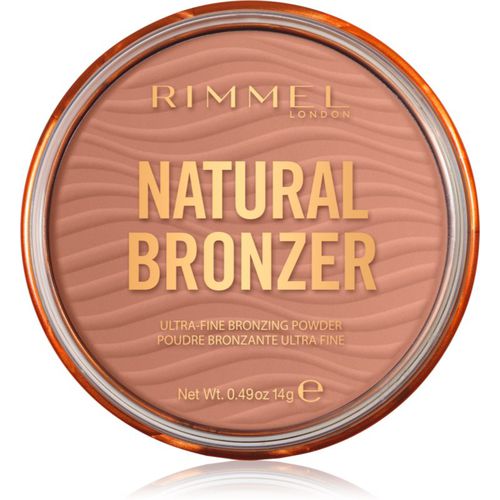 Natural Bronzer Bräunungspuder Farbton 001 Sunlight 14 g - Rimmel - Modalova