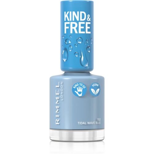 Kind & Free esmalte de uñas tono 152 Tidal Wave Blue 8 ml - Rimmel - Modalova