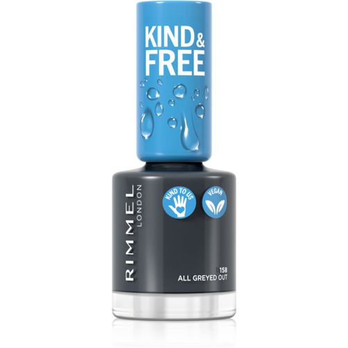 Kind & Free esmalte de uñas tono 158 All Greyed Out 8 ml - Rimmel - Modalova