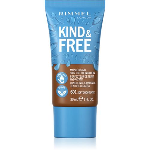 Kind & Free fondotinta idratante leggero colore 601 Soft Chocolate 30 ml - Rimmel - Modalova