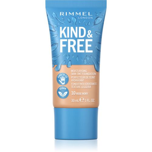 Kind & Free leichtes feuchtigkeitsspendendes Make up Farbton 10 Rose Ivory 30 ml - Rimmel - Modalova